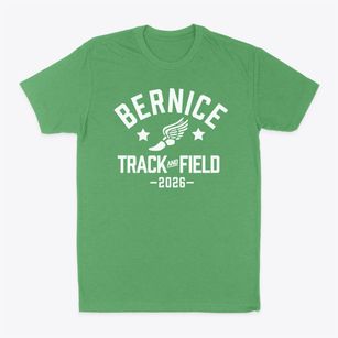 Bernice High School Track and Field Classic Dad T-Shirt