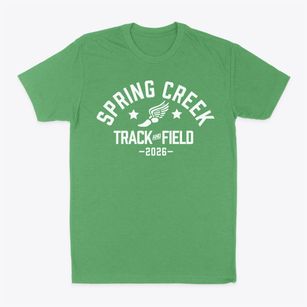 Spring Creek Elementary School Track and Field Classic Dad T-Shirt