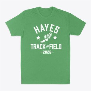 Hayes Middle School Track and Field Classic Dad T-Shirt
