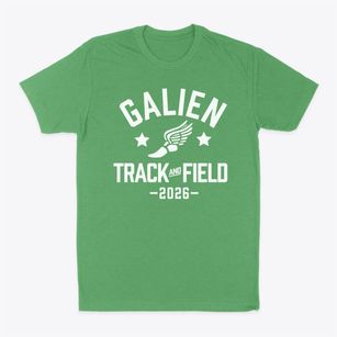 Galien School Track and Field Classic Dad T-Shirt