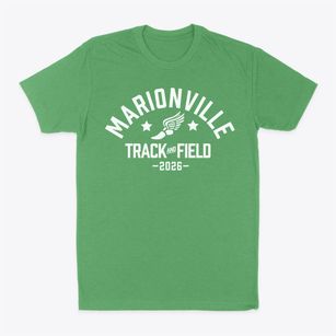 Marionville High School Track and Field Classic Dad T-Shirt