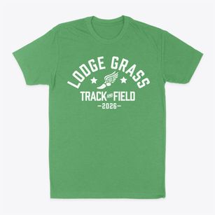Lodge Grass High School Track and Field Classic Dad T-Shirt