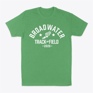Broadwater Elementary School Track and Field Classic Dad T-Shirt