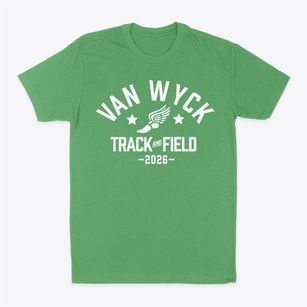 Van Wyck Junior High School Track and Field Classic Dad T-Shirt