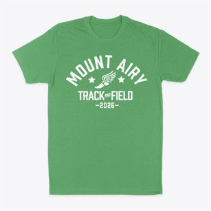 Mount Airy Junior High School Track and Field Classic Dad T-Shirt
