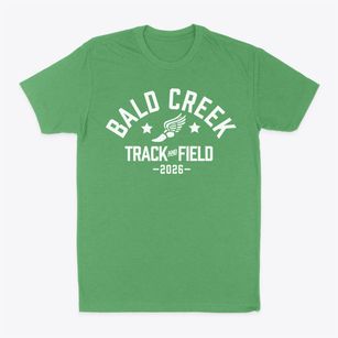 Bald Creek Elementary School Track and Field Classic Dad T-Shirt