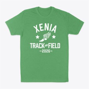 Xenia High School Track and Field Classic Dad T-Shirt