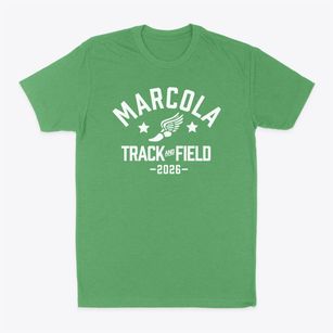 Marcola Elementary School Track and Field Classic Dad T-Shirt