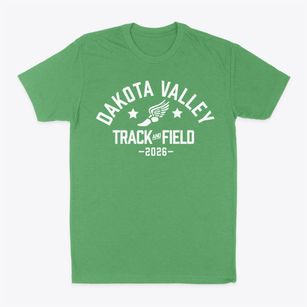 Dakota Valley High School Track and Field Classic Dad T-Shirt