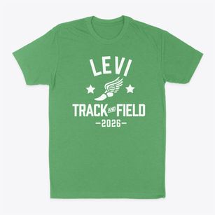 Levi Elementary School Track and Field Classic Dad T-Shirt