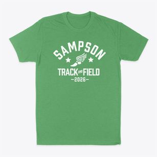Sampson Elelmentary School Track and Field Classic Dad T-Shirt
