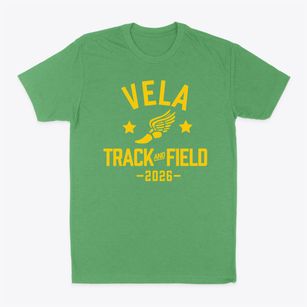 Vela Middle School Track and Field Classic Dad T-Shirt