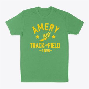 Amery High School Track and Field Classic Dad T-Shirt