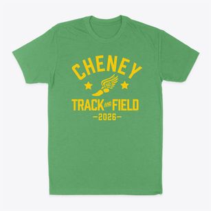 Cheney Elementary School Track and Field Classic Dad T-Shirt