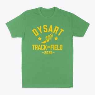 Dysart Middle School Track and Field Classic Dad T-Shirt