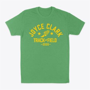 Joyce Clark Middle School Track and Field Classic Dad T-Shirt