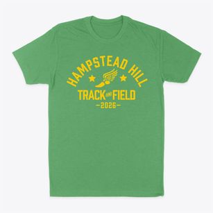 Hampstead Hill Elementary School #47 Track and Field Classic Dad T-Shirt