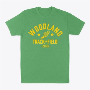 Woodland Elementary School Track and Field Classic Dad T-Shirt
