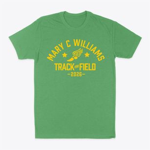 Mary C Williams Elementary School Track and Field Classic Dad T-Shirt