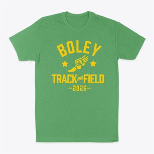 Boley Public School Track and Field Classic Dad T-Shirt