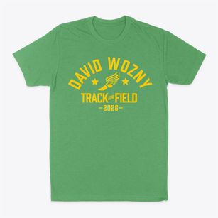 David Wozny Track and Field Classic Dad T-Shirt