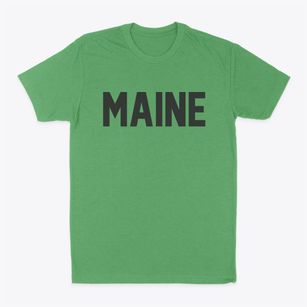 Maine Wisconsin Classic Block Classic Dad T-Shirt