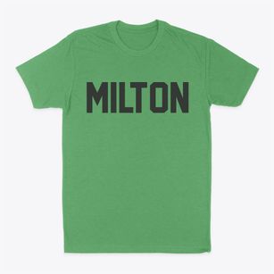 Milton Massachusetts Classic Block Classic Dad T-Shirt