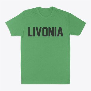 Livonia Missouri Classic Block Classic Dad T-Shirt