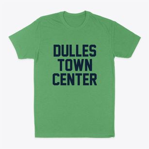Dulles Town Center Virginia Classic Block Classic Dad T-Shirt