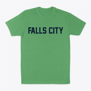 Falls City Nebraska Classic Block Classic Dad T-Shirt