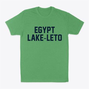 Egypt Lake-leto Florida Classic Block Classic Dad T-Shirt