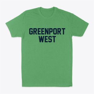 Greenport West New York Classic Block Classic Dad T-Shirt