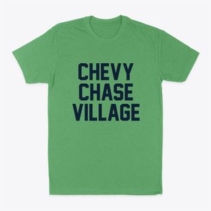 Chevy Chase Village Maryland Classic Block Classic Dad T-Shirt