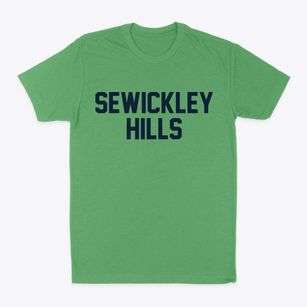 Sewickley Hills Pennsylvania Classic Block Classic Dad T-Shirt