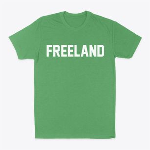 Freeland Pennsylvania Classic Block Classic Dad T-Shirt