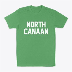 North Canaan Connecticut Classic Block Classic Dad T-Shirt