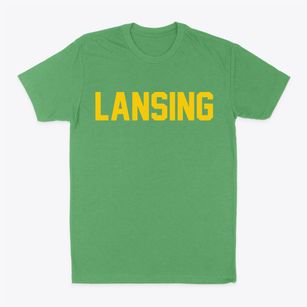Lansing Michigan Classic Block Classic Dad T-Shirt