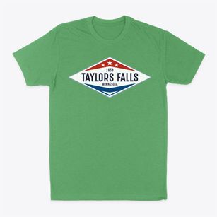Taylors Falls Minnesota Diamond Star Classic Dad T-Shirt