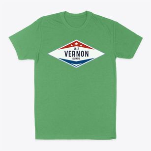 Vernon Illinois Diamond Star Classic Dad T-Shirt