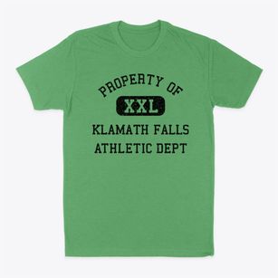 Klamath Falls Oregon Athletic Dept Classic Dad T-Shirt