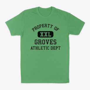 Groves Texas Athletic Dept Classic Dad T-Shirt