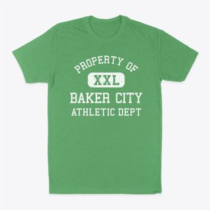 Baker City Oregon Athletic Dept Classic Dad T-Shirt