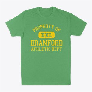 Branford Connecticut Athletic Dept Classic Dad T-Shirt
