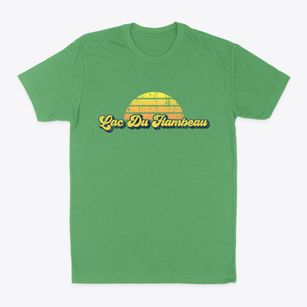 Lac Du Flambeau Wisconsin Sublime Sunset Classic Dad T-Shirt