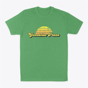 Grandview Plaza Kansas Sublime Sunset Classic Dad T-Shirt
