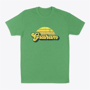 Graham North Carolina Sublime Sunset Classic Dad T-Shirt