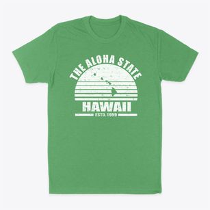  Hawaii Sunset Classic Dad T-Shirt