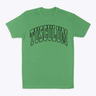 Tusculum Tennessee Trendy Block Classic Dad T-Shirt