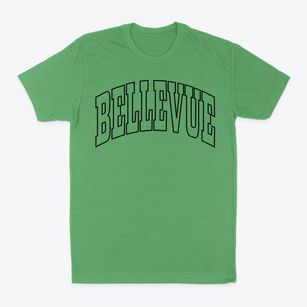 Bellevue Idaho Trendy Block Classic Dad T-Shirt
