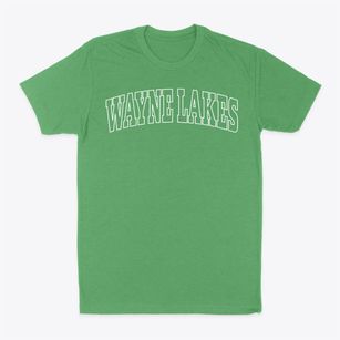 Wayne Lakes Ohio Trendy Block Classic Dad T-Shirt